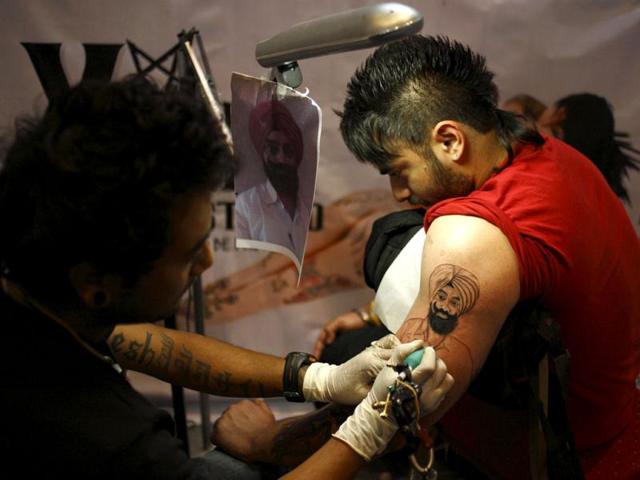 The 2nd International Nepal Tattoo Convention, which was first launched during Nepal Tourism Year 2011, includes competitions and cultural events. Reuters/Navesh Chitrakar