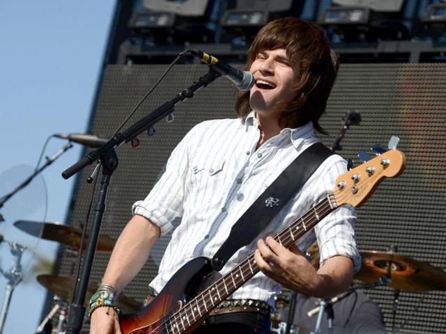 Reid Perry of The Band Perry perform on stage at the Stagecoach Country Music Festival in Indio, California. AFP Photo/Robyn Beck
