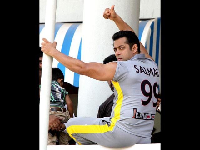 Salman Khan poses for the camera. (PTI Photo) Salman Khan poses for the camera. (PTI Photo)