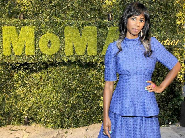 Singer Santigold attends the Museum of Modern Art's "Party in the Garden" dinner in New York City. Reuters Photo/Jemal Countess