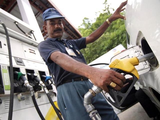 Oil companies on Tuesday announced a cut in petrol prices by Rs 2.42 per litre and diesel by Rs 2.25 a litre. (AFP File Photo)