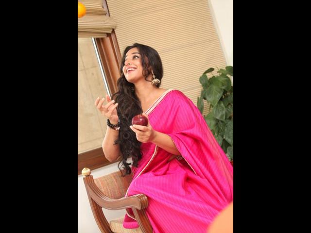 Vidya Balan is content with her career. (HT Photo/Manoj Verma)