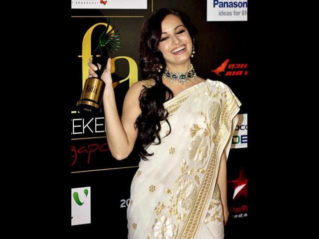 Beautiful Dia Mirza bagged the Green Award.