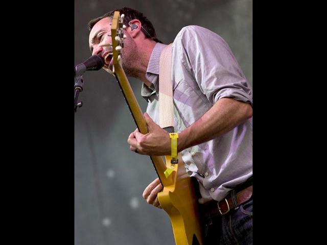 James Mercer of The Shins performs during the Bonnaroo Music and Arts Festival in Manchester, Tennessee, Sunday, June 10, 2012. (AP Photo/Dave Martin)