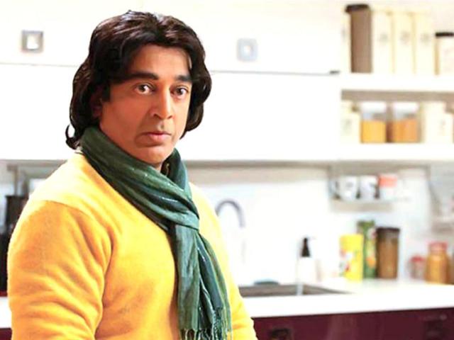 Kamal plays the lead role the film, being made in Tamil and Hindi.