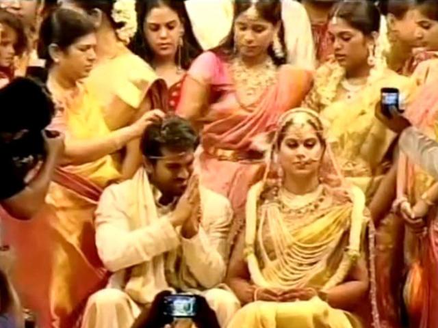Ram Charan Teja and Upasana got engaged in December last year.