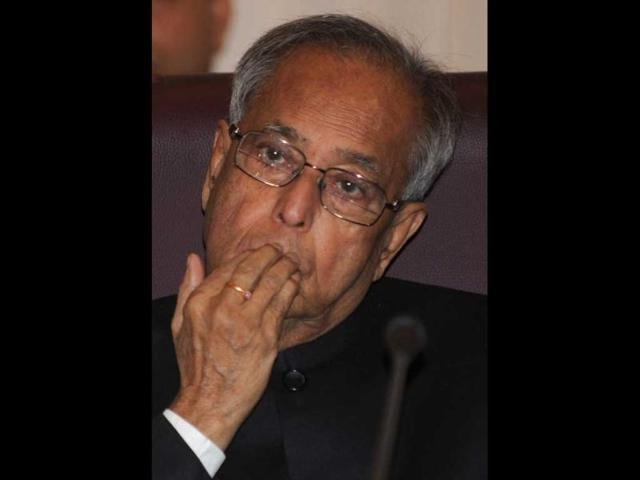 File photo of finance minister Pranab Mukherjee. AFP/Raveendran