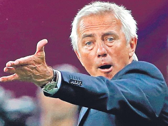 Netherlands-coach-Bert-van-Marwijk-might-lose-his-job-despite-having-four-years-left-in-his-contract--Reuters-Photo Netherlands-coach-Bert-van-Marwijk-might-lose-his-job-despite-having-four-years-left-in-his-contract--Reuters-Photo