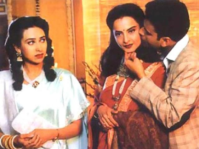 Karisma Kapoor played the titular role in Zubeida also starring Manoj Bajpayee and Rekha.