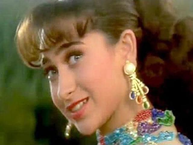 Karisma Kapoor played second lead in Andaaz opposite Anil Kapoor, but impressed with her performance.