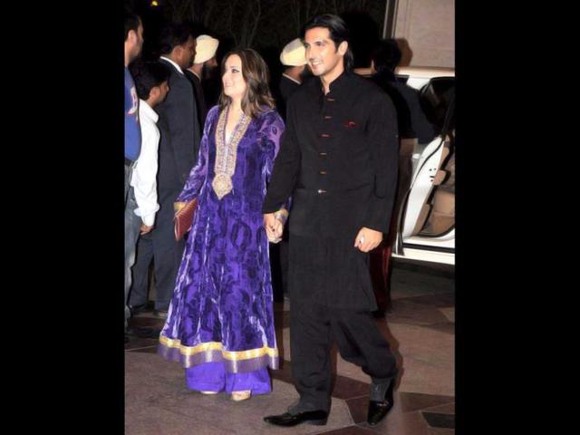 Zayed Khan was also present.