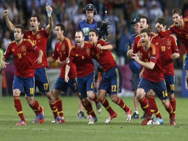 Spain in semis