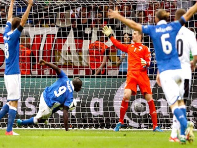 In pics: Italy beat Germany