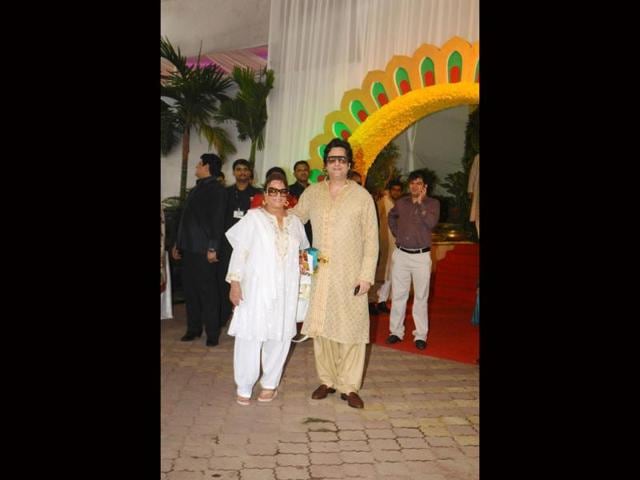 Fardeen Khan was also spotted at the wedding.