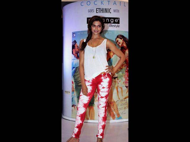 Deepika Padukone poses for the shutterbugs