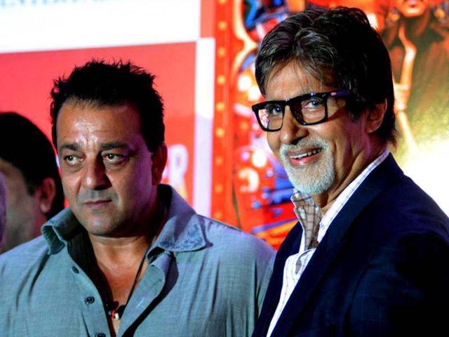 Amitabh Bachchan and Sanjay Dutt were among the movie stars who graced the launch of a new film magazine. Here's a look at the other stars.