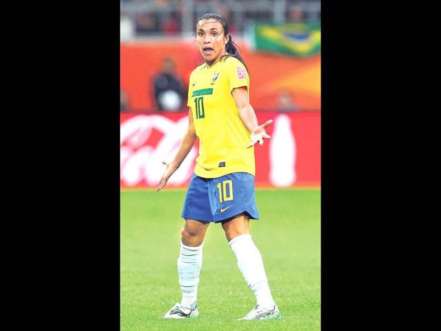 Marta - Football, BrazilThe best female footballer on the planet, Marta, will not just be there, she’ll be there on a mission. Called Pele in a skirt (she’s also played club football for the Brazilian legend’s former club Santos), her football skills rival those of her male counterparts and has enthralled purists.
