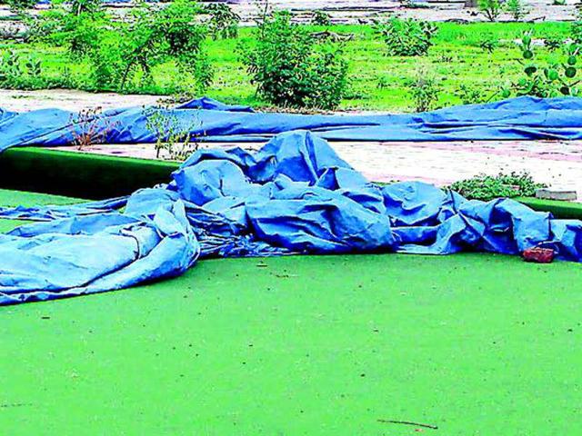The-lawn-bowls-facility-at-the-Jawaharlal-Nehru-Stadium-is-lying-unused-since-the-Commonwealth-Games-in-October-2010-HT-Vipin-Kumar The-lawn-bowls-facility-at-the-Jawaharlal-Nehru-Stadium-is-lying-unused-since-the-Commonwealth-Games-in-October-2010-HT-Vipin-Kumar