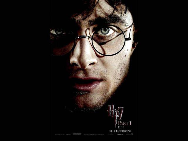 Daniel Radcliffe in Harry Potter and the Deathly Hallows. The movie is considered to be the most intense in the HP series.