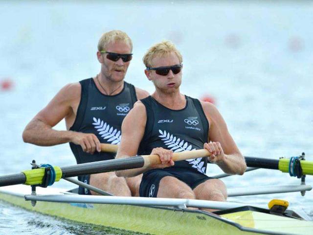 New-Zealand-s-Eric-Murray-R-and-Hamish-Bond-compete-in-the-men-s-pair-heat-1-of-the-rowing-event-during-the-London-2012-Olympic-Games-at-Eton-Dorney-Rowing-Centre-in-Eton-west-of-London-AFP-Eric-Feferberg New-Zealand-s-Eric-Murray-R-and-Hamish-Bond-compete-in-the-men-s-pair-heat-1-of-the-rowing-event-during-the-London-2012-Olympic-Games-at-Eton-Dorney-Rowing-Centre-in-Eton-west-of-London-AFP-Eric-Feferberg