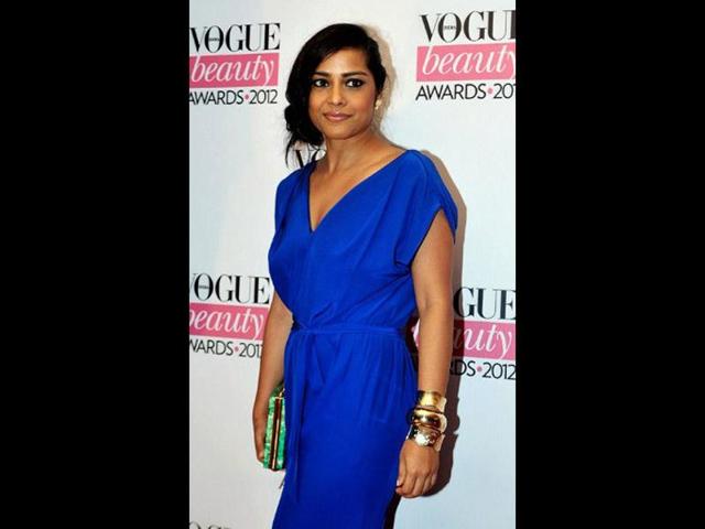 Lady in Blue! Shahana Goswami (AFP) Lady in Blue! Shahana Goswami (AFP)