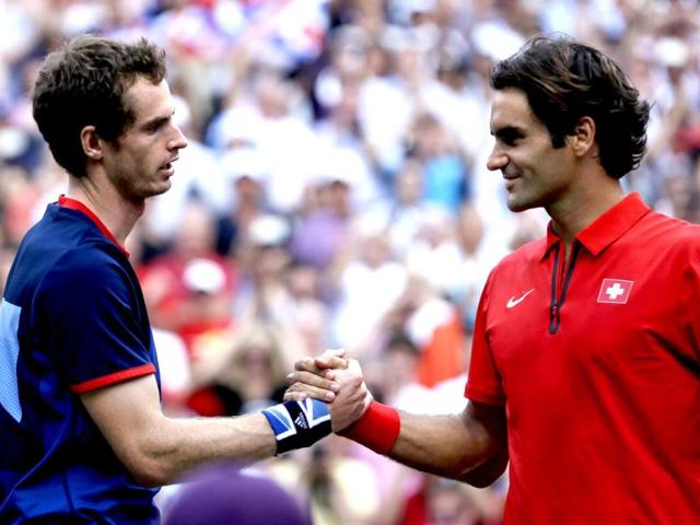 Britain-s-Andy-Murray-shakes-hands-with-Switzerland-s-Roger-Federer-after-the-men-s-singles-gold-medal-match-at-the-All-England-Lawn-Tennis-Club-at-Wimbledon-in-London-at-the-2012-Summer-Olympics-Murray-won-the-gold-medal-AP-Photo-Victor-R-Caivano