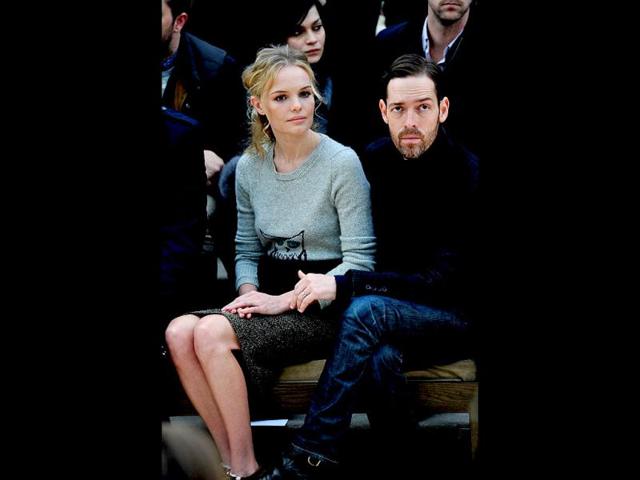 Kate Bosworth is with director Michael Polish. The two got engaged in August 2012. (Photo: Getty Images)