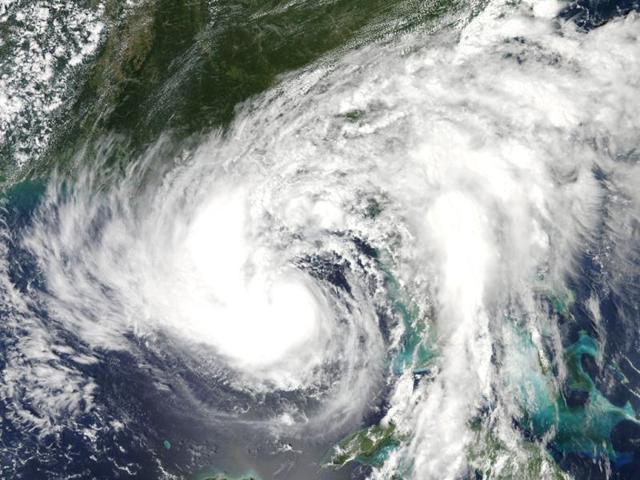 NASA Aqua satellite image shows hurricane Isaac over the Gulf of Mexico, heading on track towards the US state of Louisiana. "Isaac (is) on the verge of becoming a hurricane," the National Hurricane Center said. AFP Photo/NASA NASA Aqua satellite image shows hurricane Isaac over the Gulf of Mexico, heading on track towards the US state of Louisiana. "Isaac (is) on the verge of becoming a hurricane," the National Hurricane Center said. AFP Photo/NASA