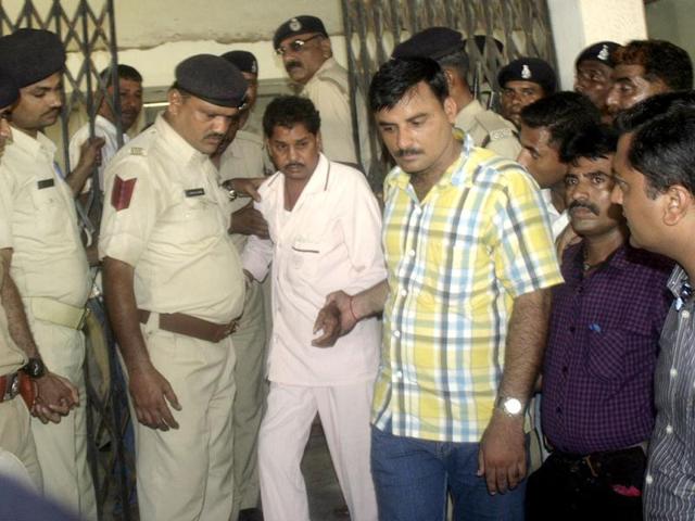 Convicts being taken to Sabarmati Central Jail after their were convicted by a Special court in the Naroda Patia Case 2002 in Ahmedabad. Agencies