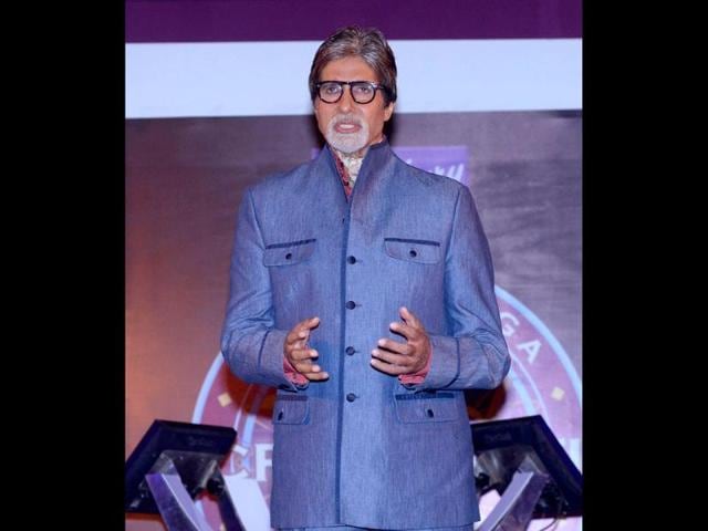 Amitabh Bachchan, who is back to hosting the sixth season of the popular game show Kaun Banega Crorepati, believes that knowledge is the key to success. (UNI Photo)
