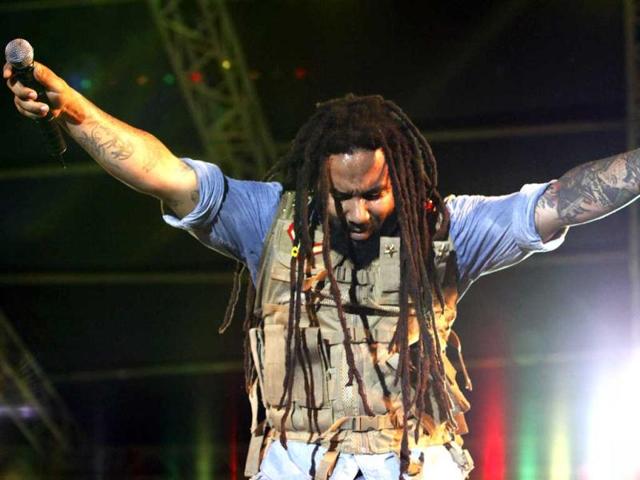 Ky-mani Marley, son of legendary musician Bob Marley, performs during the House of Marley concert at Hasely Crawford Stadium in Port of Spain. Reuters/Andrea De Silva
