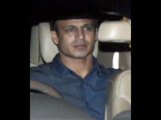 Vivek Oberoi was also seen at Raj Kundra's birthday party.