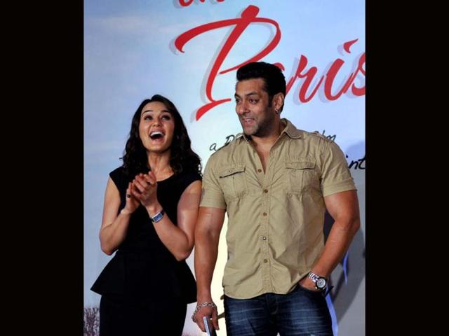Ishkq in Paris is produced by Preity Zinta, is expected to be released on November 2, 2012. (AFP Photo)