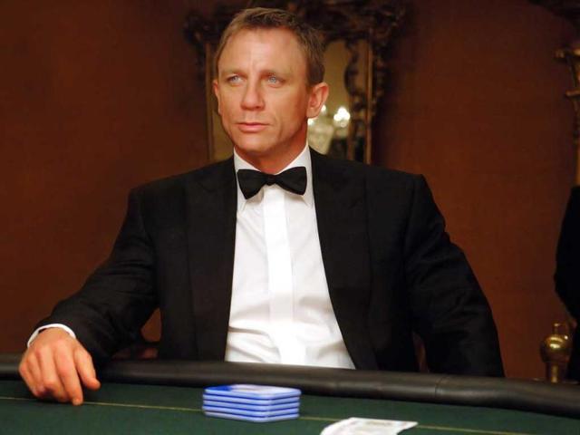 This undated publicity file photo released by Sony Pictures shows actor Daniel Craig, who makes his debut as James Bond in Casino Royale, (2006), a tale of the super-spy's early escapades trying to foil a terrorist gang. Craig can seriously act, bringing a welcome darkness to the character as well as being sexy, masculine and formidable in all the necessary ways. (AP Photo/Sony Pictures, Jay Maidment, File)