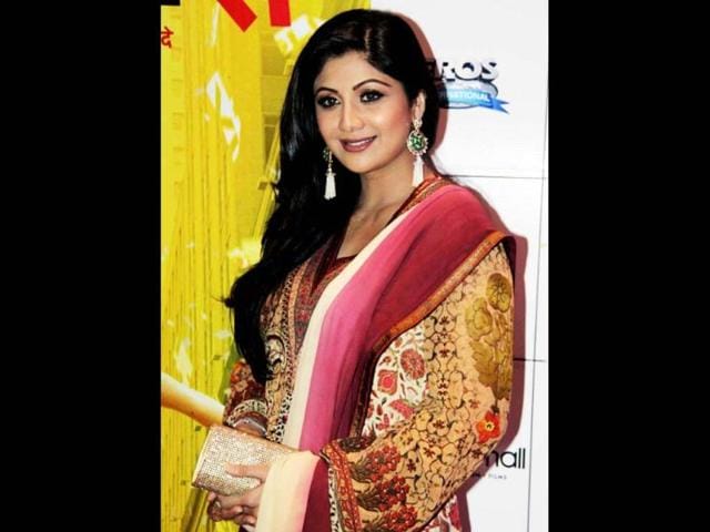Shilpa Shetty maintains the glow on her face!