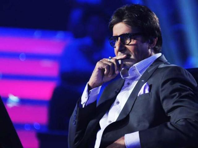 Amitabh Bachchan in a still from his popular reality show Kaun Banega Crorepati. Amitabh Bachchan has become the face of the show.