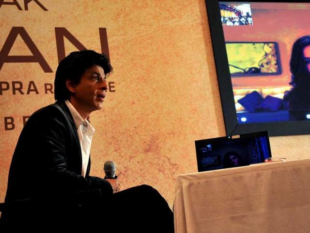 Katrina and SRK kept taking digs at each other and Katrina even drew a cute doodle of herself and Shah Rukh in the film, making the affair rather entertaining.