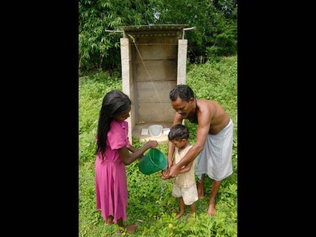 Hand washing with soap at critical times is important for protecting the health of the whole family. By being a role model, mothers and caregivers can also help instil in thier children good habits. Photo courtesy: Unicef