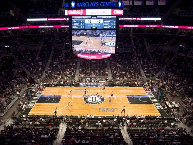 The Brooklyn Nets play the Washington Wizards during a preseason NBA basketball game at Barclays Center in New York. AP/John Minchillo