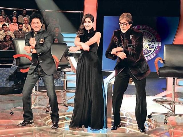 SRK, Katrina and Amitabh Bachchan do the Gangnam gig on KBC.
