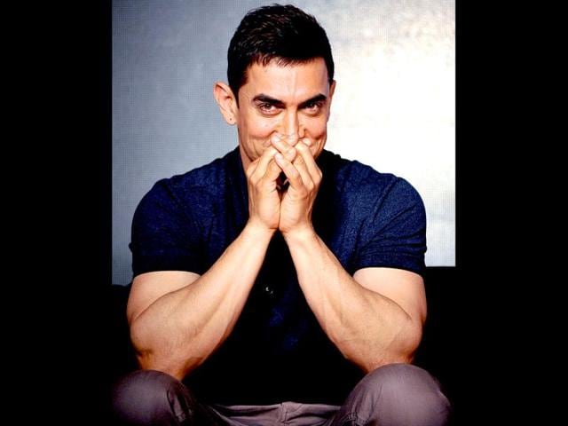 Bollywood actor Aamir Khan looks on during the soundtrack launch for Talaash in Mumbai. (AFP)