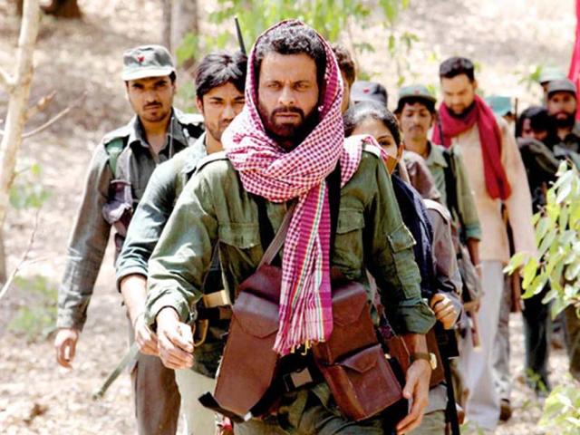Manoj Bajpayee plays the role of Rajan, a Naxalite.
