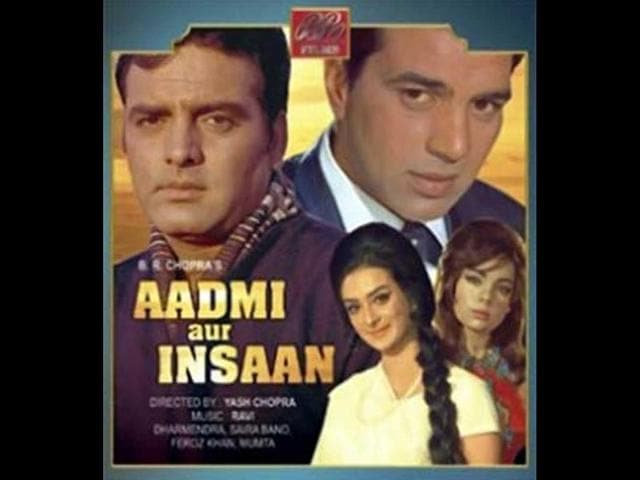 Aadmi Aur Insaan (1969): This the only movie in which Yash Chopra and Dharmendra have worked together.