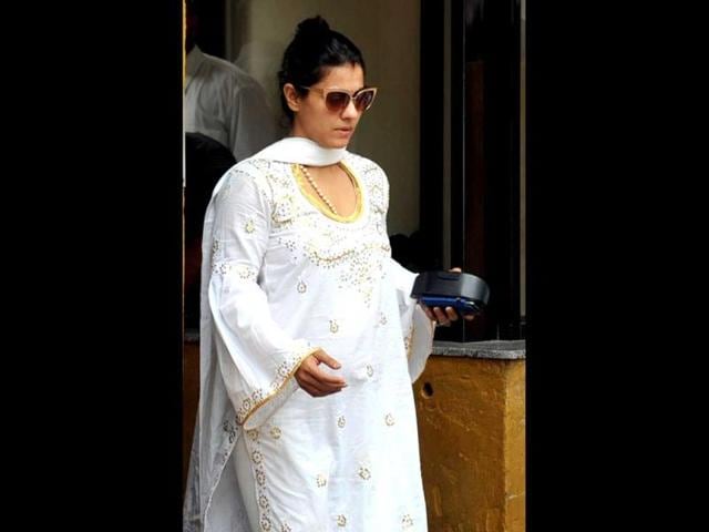 Kajol paid tribute to late director Yash Chopra at Yash Raj Studios.