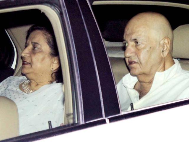 Prem Chopra at Yash Chopra's Chautha ceremony.
