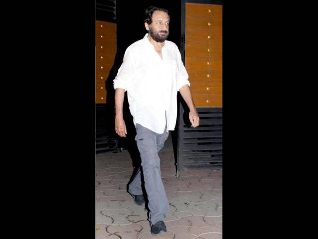 Director Shekhar Kapur at Yash Raj Studios.