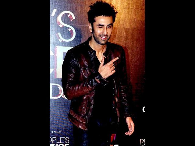 Cool dude Ranbir Kapoor at the People's Choice awards.