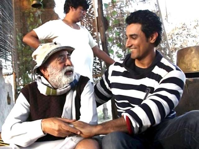 Kunal Kapoor in a still from the film Luv Shuv Tey Chicken Khurana.