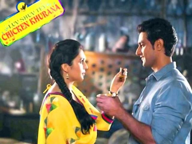 The lyrics of Luv Shuv Tey Chicken Khurana is written by Shellee. Music is composed by Amit Trivedi.