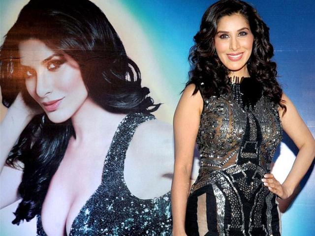Sophie Choudry looks hot at the launch. (PTI Photo)